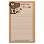Chocolate Ice Cream Stationery