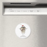 Chocolate Ice Cream Sundae Refrigerator Magnet
