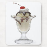 Chocolate Ice Cream Sundae Mousepad