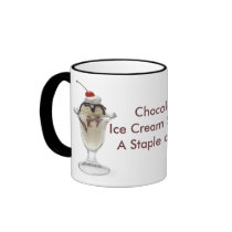 Chocolate Ice Cream Sundae Coffee Mug