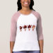 Ladies 3/4 Sleeve Raglan (Fitted)