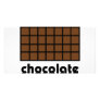 chocolate icon custom photo card