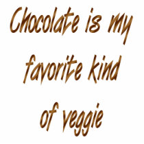 Chocolate Is My Favorite Kind Of Veggie photo sculptures by sayingsentral Chocolate Is My Favorite Kind Of Veggie photo sculptures