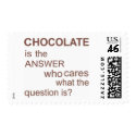 chocolate-is-the-answer postage