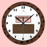 Chocolate Is The Answer what is the ? Wall clock wall clocks
