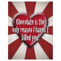 Chocolate is the only reason... flyers by doodlematz Chocolate is the only reason... flyers