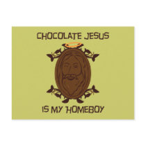 Chocolate Jesus postcards