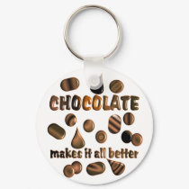 Chocolate keychains