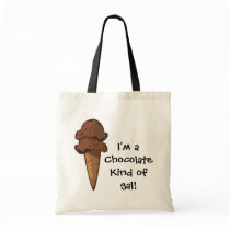 Chocolate Kind of Gal Tote Bag
