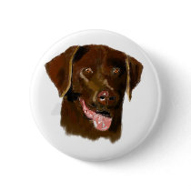 Chocolate Lab Pin