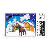 chocolate lab cabin postage by freespiritdesigns chocolate lab cabin postage