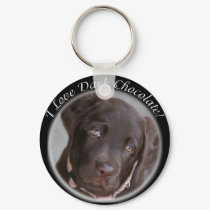 Chocolate Lab Key Chain keychains