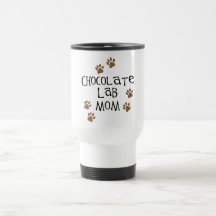 Chocolate Lab Mom Mug