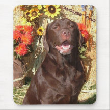 CHOCOLATE LAB MOUSEPAD