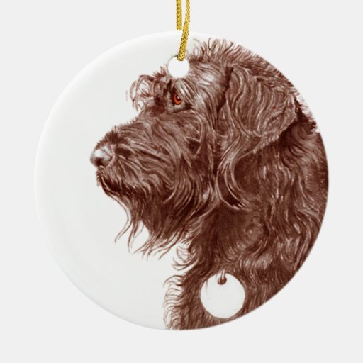 chocolate labradoodle christmas tree ornament zazzle chocolate labradoodle christmas tree ornament zazzle