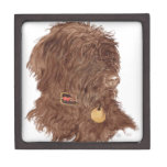 Chocolate Labradoodle Xena Premium Gift Box