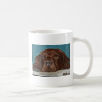 CHOCOLATE LABRADOR RETRIEVER MUG mugs