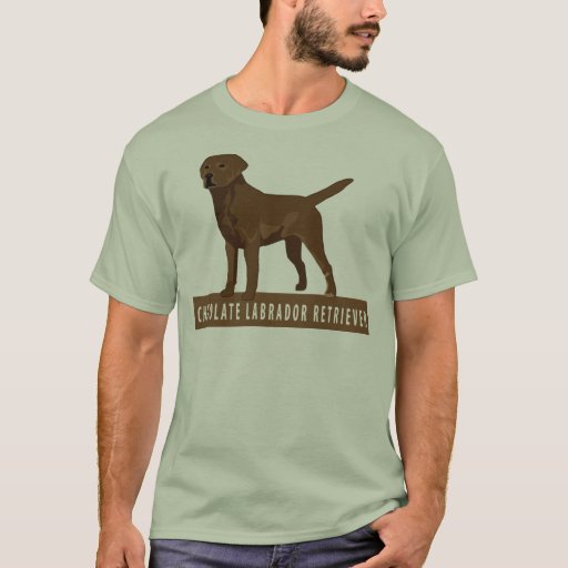 Chocolate Labrador Retriever TShirt Zazzle