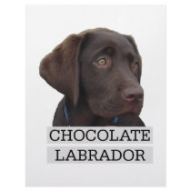 Chocolate Labrador Unique design! letterhead