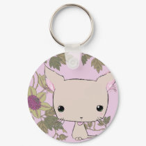 Chocolate lolkitty (cópia do clematis do fuschia) porta chaves