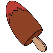 Chocolate lollipop acrylic cut out