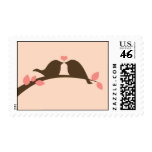Chocolate Love Birds stamps