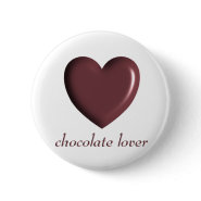 Chocolate Lover Button button