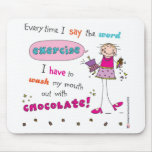 Chocolate Lover Mouse Pads