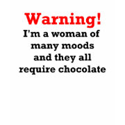 Chocolate Lover or Chocoholic T-shirt shirt
