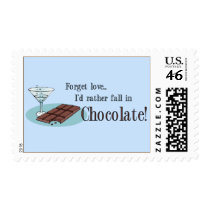 Chocolate Lover Postage Stamp