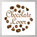 CHOCOLATE LOVER POSTERS