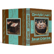 Chocolate Lover's Recipe Binder by jamiecreates1 Chocolate Lover's Recipe Binder