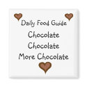 Chocolate magnets