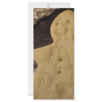 Chocolate Man Pie rack cards
