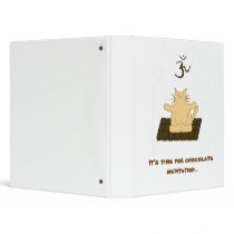 Chocolate meditation binder