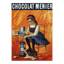 Chocolate Menier posters