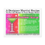 Chocolate MerriMint Christmas Martini Recipe Postc Postcards