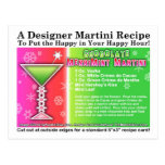 Chocolate MerriMint Christmas Martini Recipe Postc Postcards