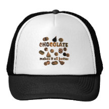 Chocolate Mesh Hat