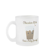 Chocolate Milk Does a Body Yummy mugs by cutespot Chocolate Milk Does a Body Yummy mugs