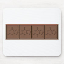 Chocolate Molecule mousepads by SuperBug Chocolate Molecule mousepads
