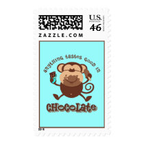 Chocolate Monkey Stamp