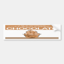 Chocolate Mood Bumper Sticker
