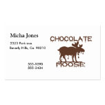 Chocolate Moose Business Cards