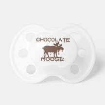 Chocolate Moose Pacifier