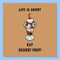 Chocolate Motivational Poster posters