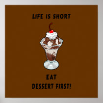 Chocolate Motivational Poster
