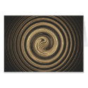 Chocolate n Gold Card card