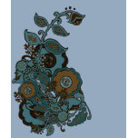 Chocolate Paisley T-shirts