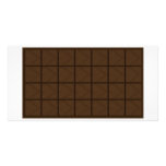 Chocolate Personalized Photo Card